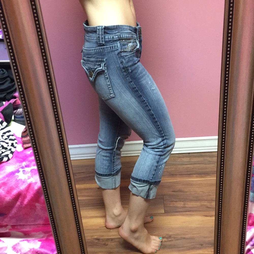 Jean capris - Picture 2 of 3
